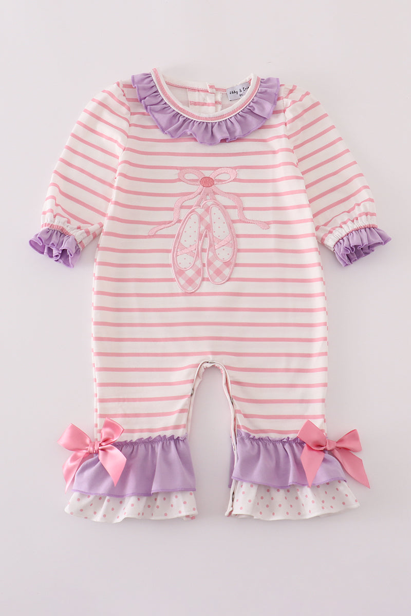 Purple Ballet Romper