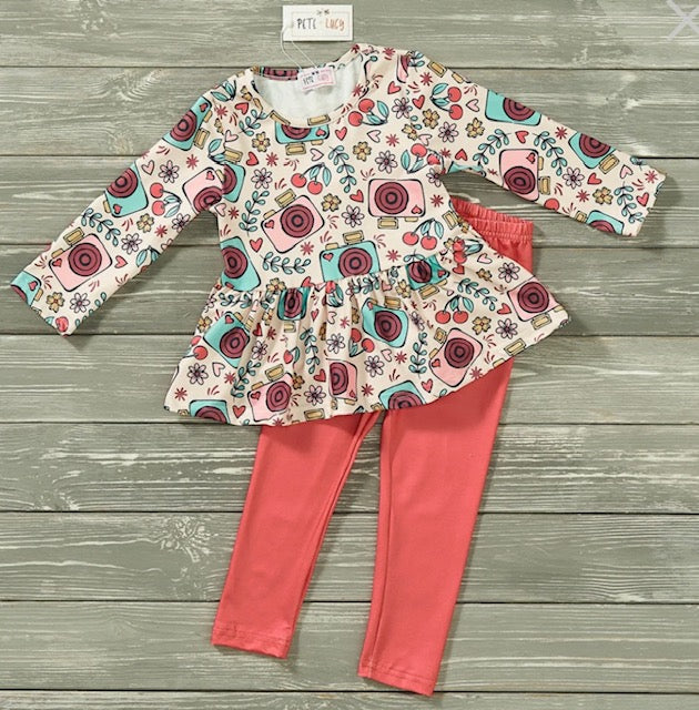 Everbloom Girls Pant Set