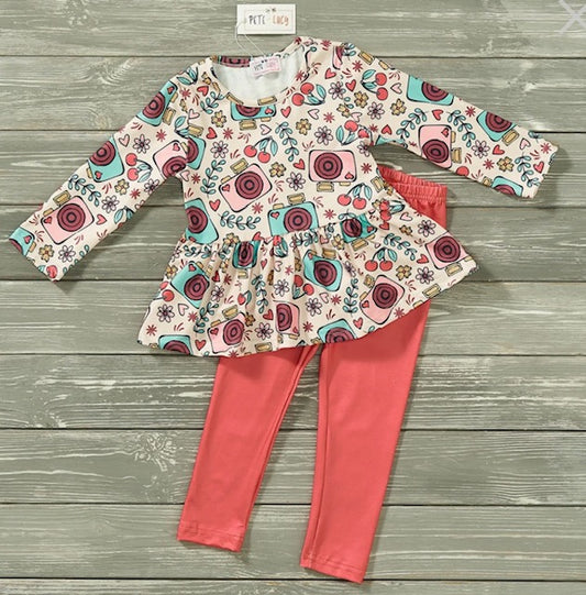 Everbloom Girls Pant Set