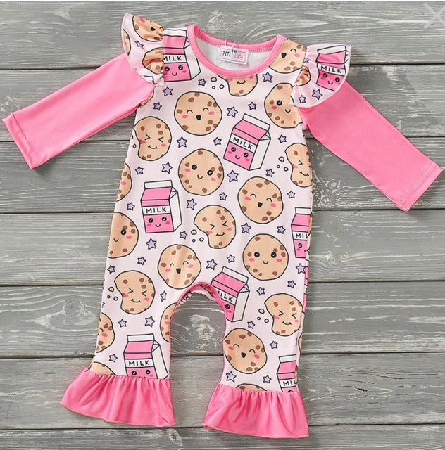 Milk and Cookies Romper