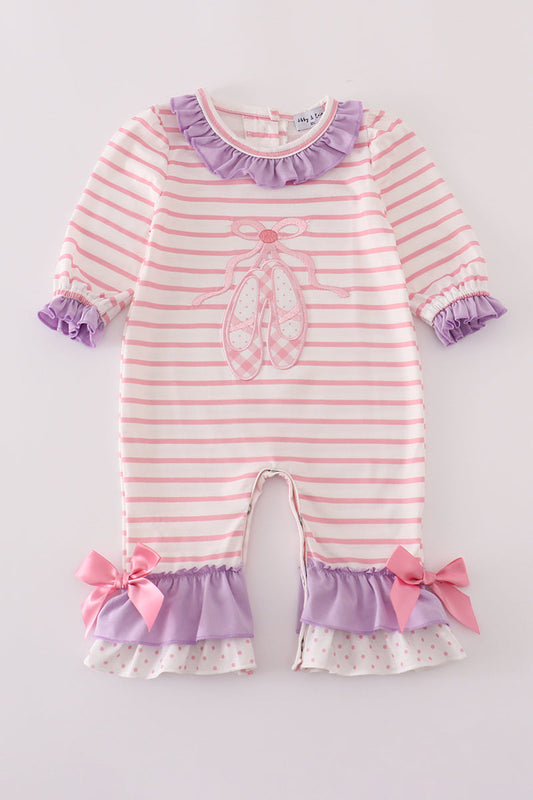 Purple Ballet Romper
