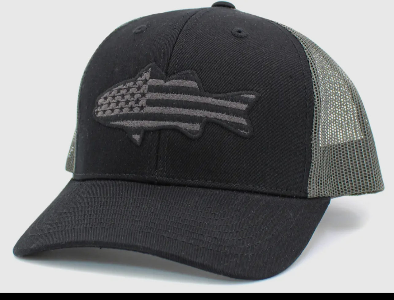 Fish Flag Mesh Back Ballcap