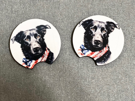 Black Lab Coasters