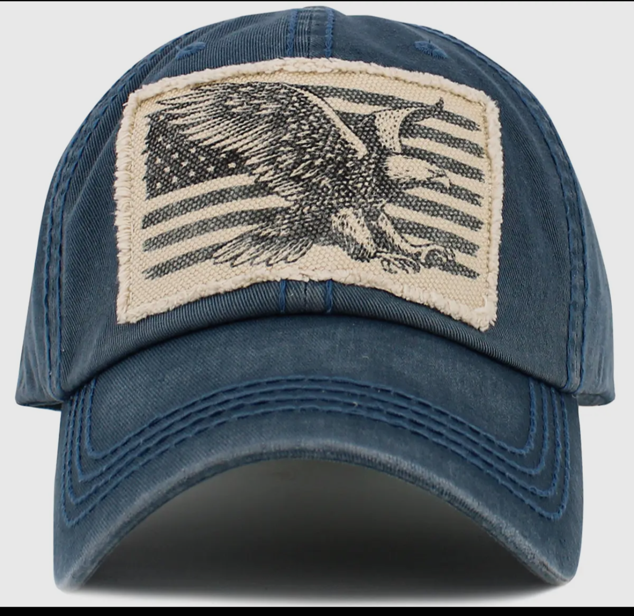 Eagle Flag Vintage Hat