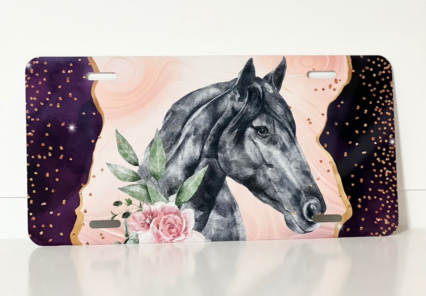 Horse Vanity License Plate