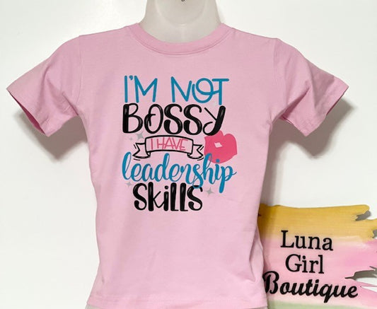 I'm not bossy