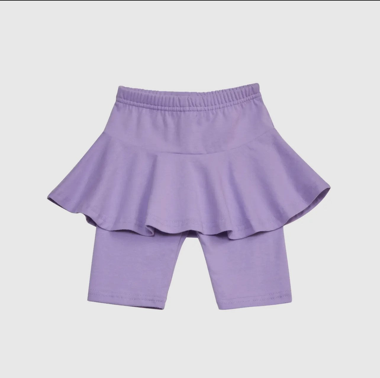 Little Girls Capri Skirt Leggings / Skort for Toddler