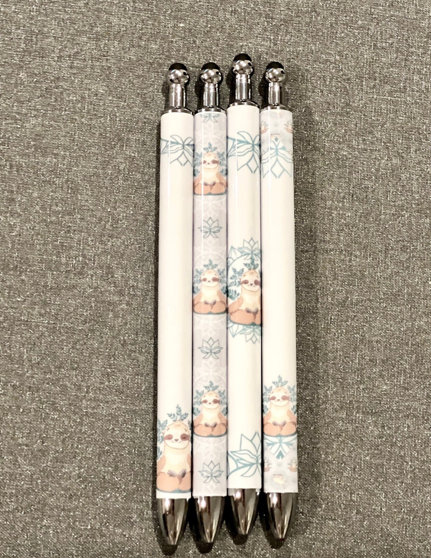 Sloth 4pc Pen / Mechanical Pencial Set